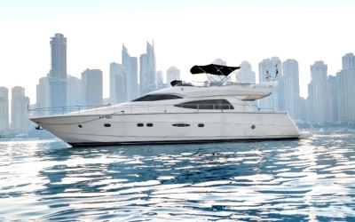68 ft private yacht boat for rent dubai