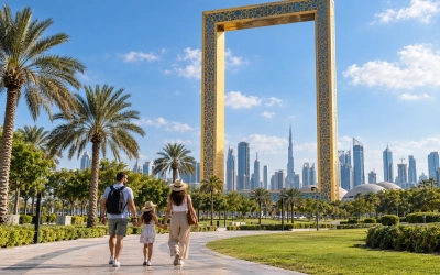 dubai city tour with dubai frame entry ticket