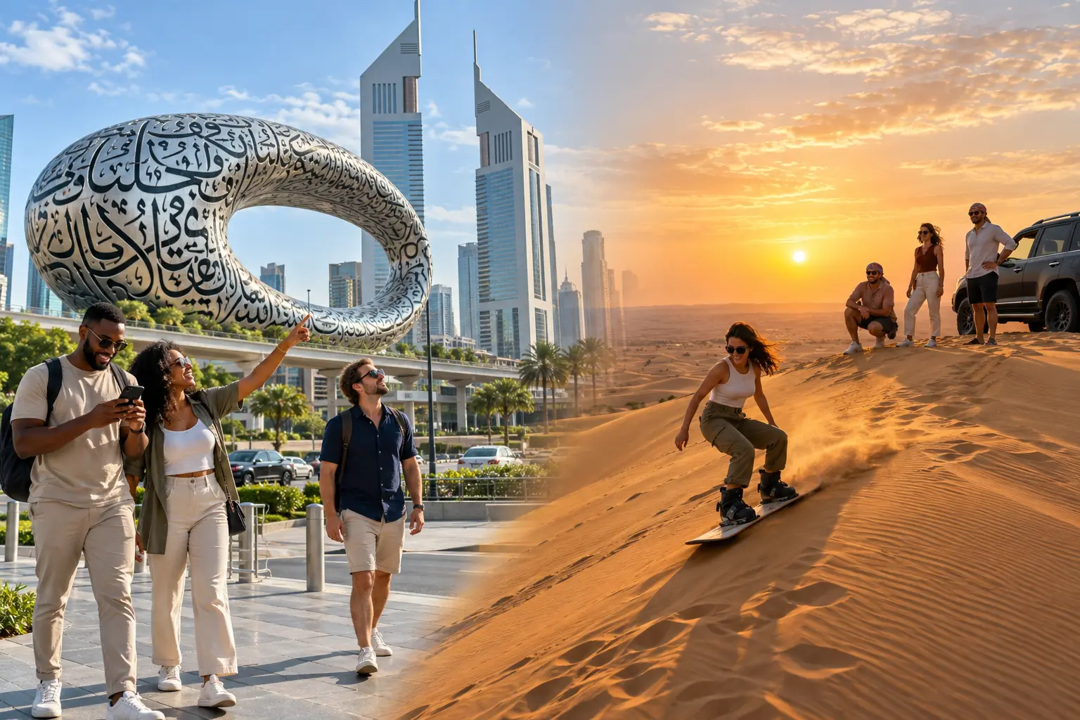 dubai city tour and desert safari