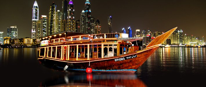 dubai cruise dinner